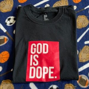 God is dope tee